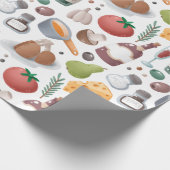 Cartoon Küche Geschenkpapier (Ecke)