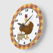 Cartoon Küchenuhr Große Wanduhr (Winkel)