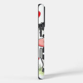 Cartoon Kuh Couple Liebe Case-Mate iPhone Hülle (Rückseite / Rechts)