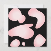 Cartoon Kuh, Einladung (Rückseite)