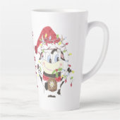 Cartoon Kuh hing Weihnachtslicht Urlaub Milchtasse (Rechts)