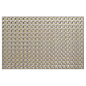 Cartoon-Kuh im Fensterdesign Stoff (Yard (91,4 cm))