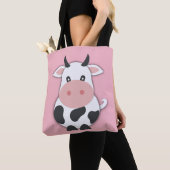 Cartoon Kuh mit Horn Tasche (Von Nahem)