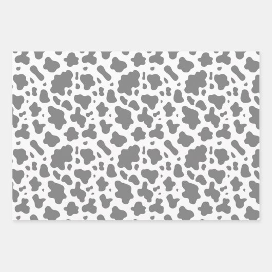 Cartoon Kühe und Kuh Geschenkpapier Set (Vorderseite 3)