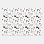 Cartoon Kühe und Kuh Geschenkpapier Set (Vorderseite)