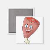 Cartoon Kühlschrankmagnet Collection | Fleisch (Vorderseite/Rückseite)
