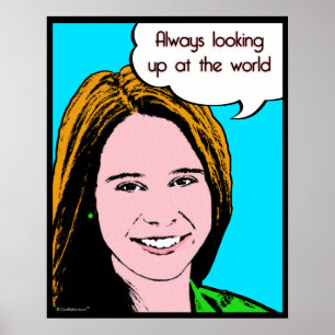 Cartoon-Kunst-kundenspezifischer Antrag Poster