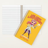 Cartoon Labrador Assistant Notizblock (Innen)