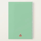 Cartoon Labrador Assistant Notizblock (Rückseite)