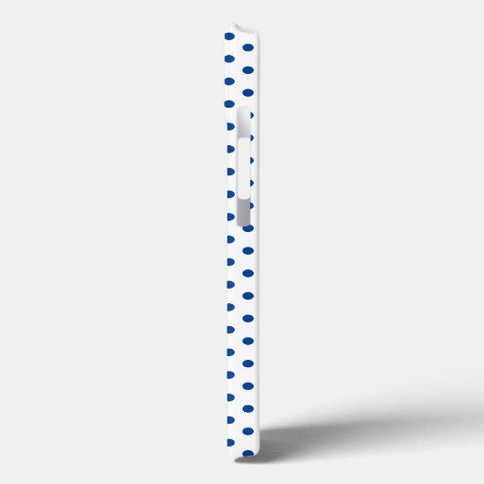 Cartoon lächelnd Hai Minze blaugrünes Ozeantier Case-Mate iPhone Hülle (Rückseite / Links)