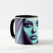 Cartoon Lady Tasse (Vorderseite Links)