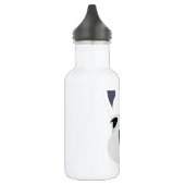 Cartoon-Lama-Kopf Trinkflasche (Links)