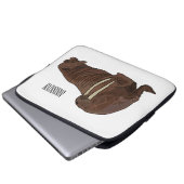 Cartoon Laptopschutzhülle (Vorne Knopf)