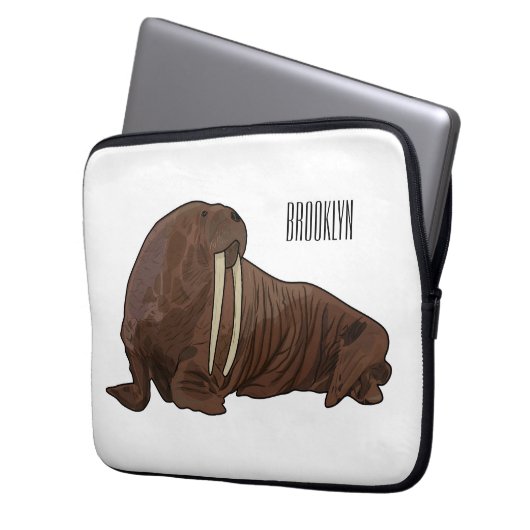 Cartoon Laptopschutzhülle (Vorderseite Links)