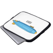 Cartoon Laptopschutzhülle (Vorne Knopf)