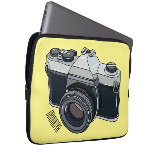 Cartoon Laptopschutzhülle (Vorne Rechts)