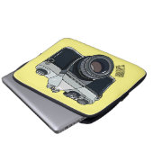 Cartoon Laptopschutzhülle (Vorne Knopf)