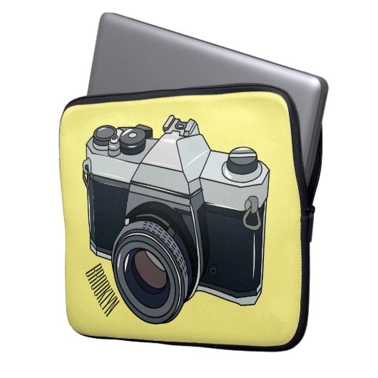 Cartoon Laptopschutzhülle (Vorderseite Links)