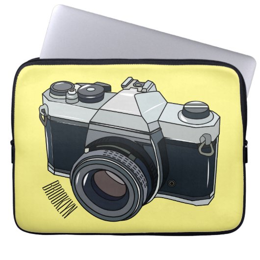 Cartoon Laptopschutzhülle (Vorderseite)