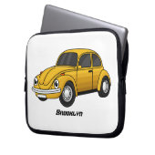 Cartoon Laptopschutzhülle (Vorderseite Links)