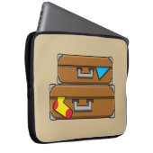Cartoon Laptopschutzhülle (Vorne Rechts)