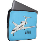 Cartoon Laptopschutzhülle (Vorne Rechts)
