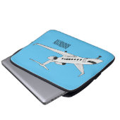 Cartoon Laptopschutzhülle (Vorne Knopf)