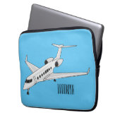 Cartoon Laptopschutzhülle (Vorderseite Links)