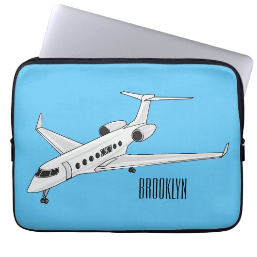 Cartoon Laptopschutzhülle (Vorderseite)