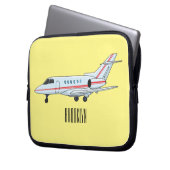 Cartoon Laptopschutzhülle (Vorderseite Links)