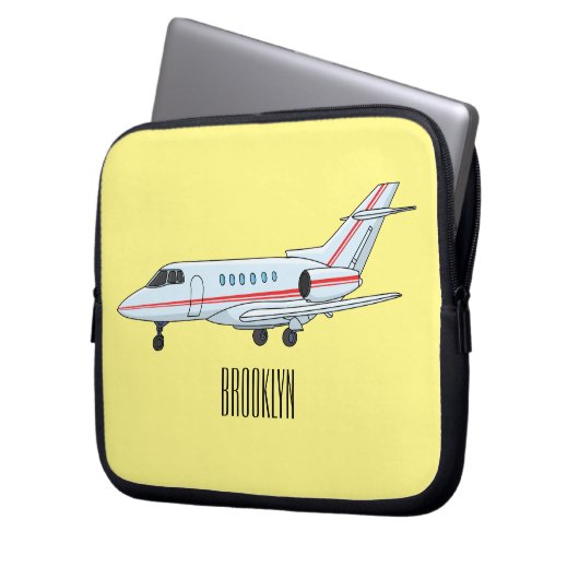 Cartoon Laptopschutzhülle (Vorderseite Links)