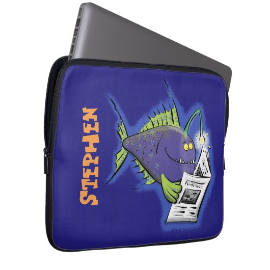 Cartoon Laptopschutzhülle (Vorne Rechts)