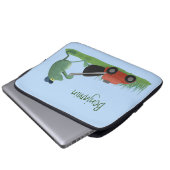 Cartoon Laptopschutzhülle (Vorne Knopf)