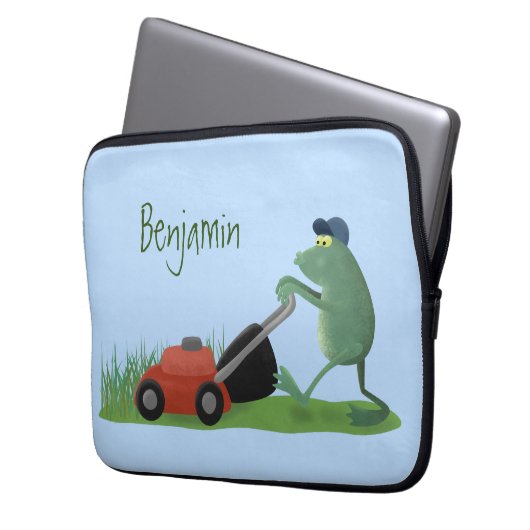 Cartoon Laptopschutzhülle (Vorderseite Links)