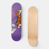 Cartoon Lässig Cool Hunde unsex Sneakers zwei Farb Skateboard (Vorderseite)
