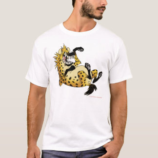 Cartoon Laughing Hyena T - Shirt