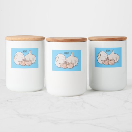 Cartoon Lebensmitteletikett (Flaschen)