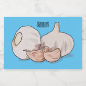 Cartoon Lebensmitteletikett (Einzelnes Label)