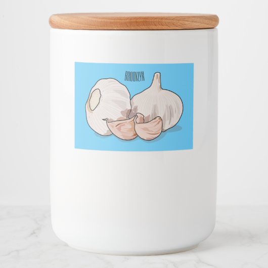 Cartoon Lebensmitteletikett (Vorderseite)