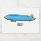 Cartoon Lebensmitteletikett (Einzelnes Label)