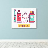 Cartoon Leinwanddruck (Insitu (Holzboden))