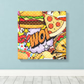 Cartoon Leinwanddruck (Insitu (Holzboden))