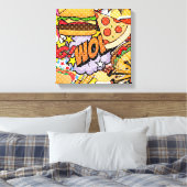 Cartoon Leinwanddruck (Insitu (Schlafzimmer))