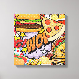 Cartoon Leinwanddruck