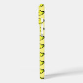 Cartoon Lemons Muster Gelb Case-Mate iPhone Hülle (Rückseite / Links)