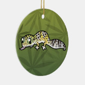 Cartoon-LeopardGecko Keramikornament (Rechts)
