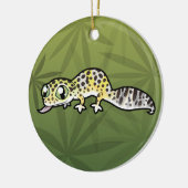 Cartoon-LeopardGecko Keramikornament (Links)