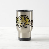 Cartoon-LeopardGecko Reisebecher (Mittel)