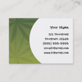 Cartoon-LeopardGecko Visitenkarte (Rückseite)