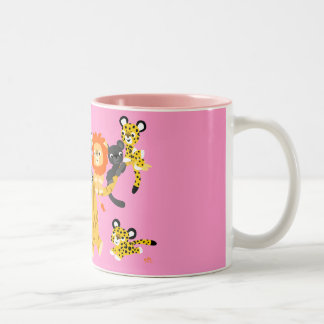 Cartoon Liger und Freunde Tasse